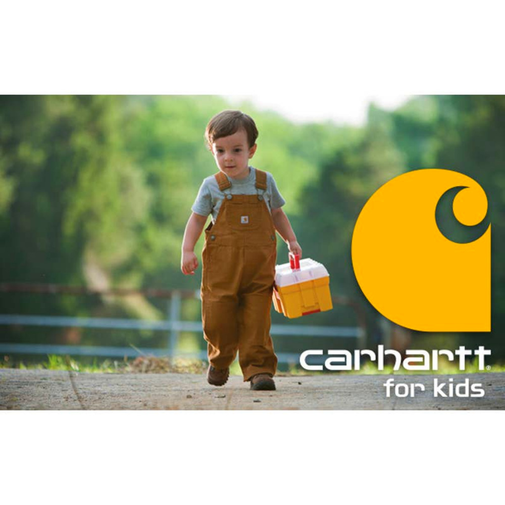 Carhartt Canvas Duck Bib Overall Sz 12M - Picture 7 of 7